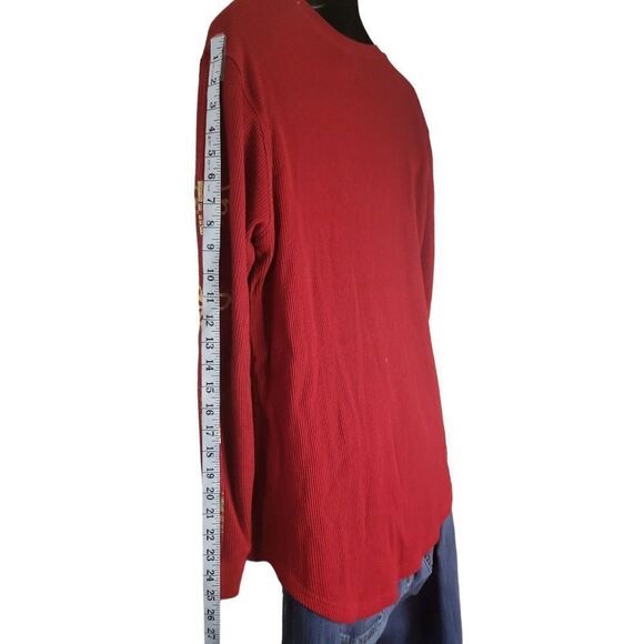 Switch Remarkable Billionaire Club Hustle Hard Sz M Long Sleeve Waffle Knit Shir - Picture 5 of 6